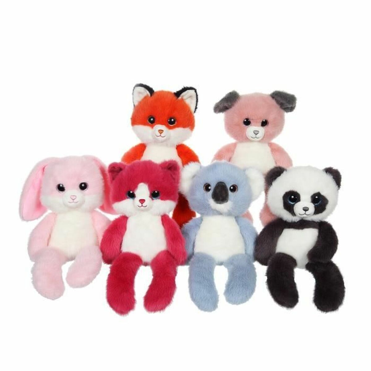 Fluffy toy Gipsy Toys Leggies Pink Rose-2