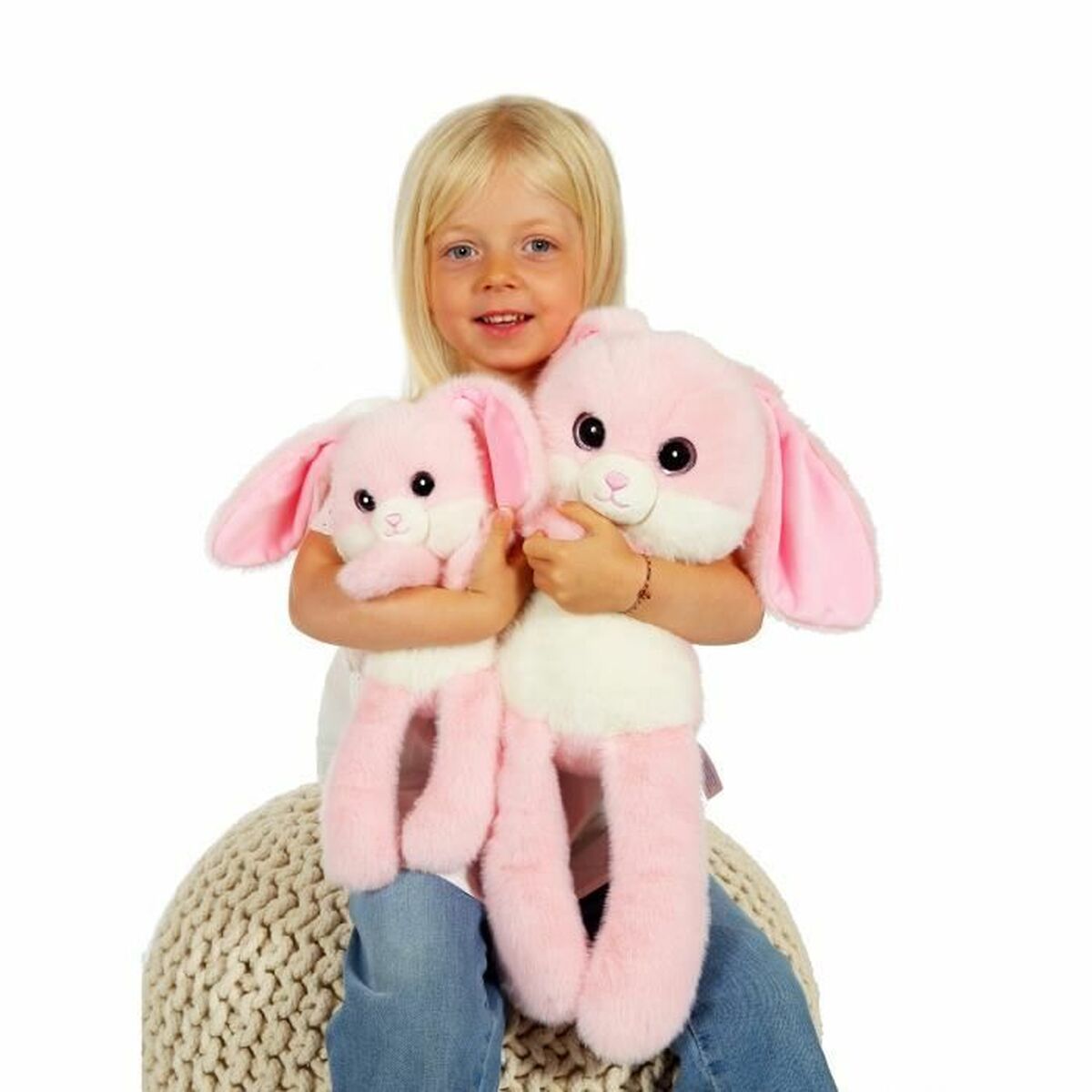 Fluffy toy Gipsy Toys Leggies Pink Rose-1