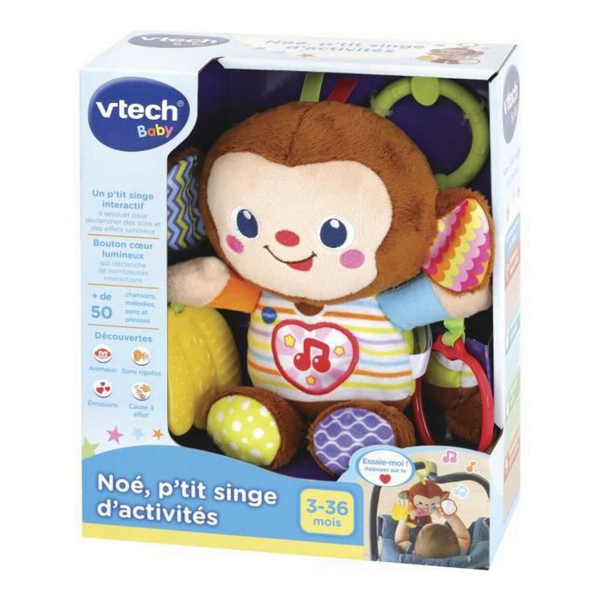 Toys Vtech Baby Noé, p'tit singe d'activités-2