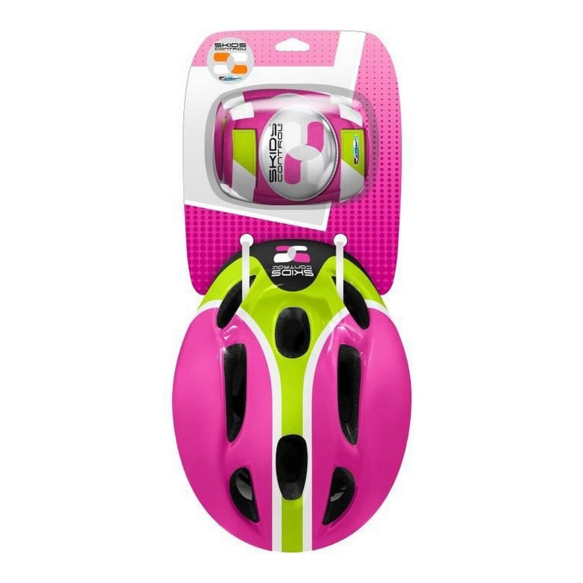 Set of helmets and knee pads Pink Helmet Knee pads Elbow guards-1