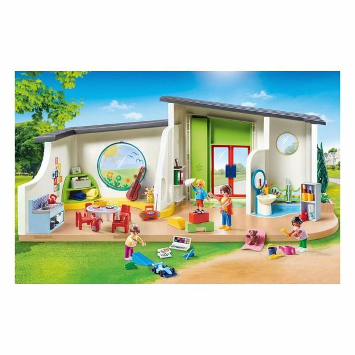 Playset City Life Rainbow Nursery Playmobil (180 pcs)
