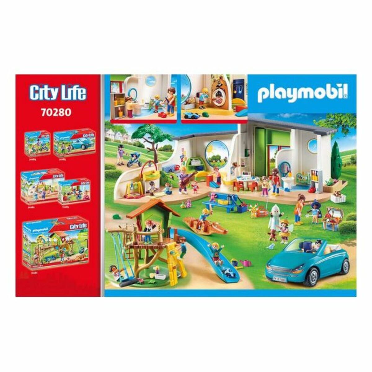 Playset City Life Rainbow Nursery Playmobil (180 pcs)