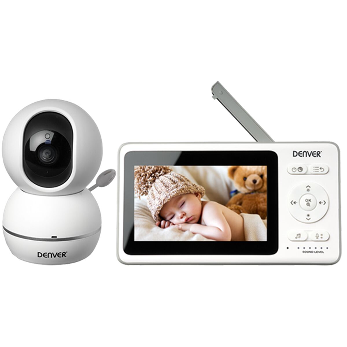 Baby Monitor Denver Electronics White