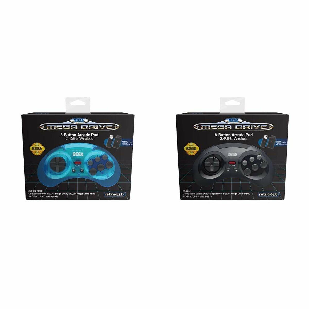Gaming Control Retro-Bit SEGA Mega Drive