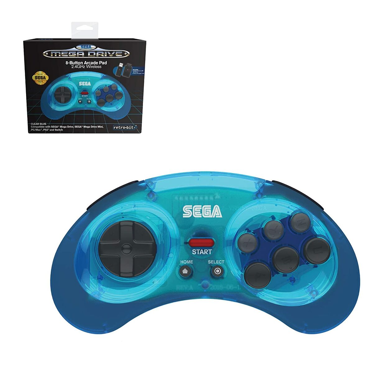 Gaming Control Retro-Bit SEGA Mega Drive