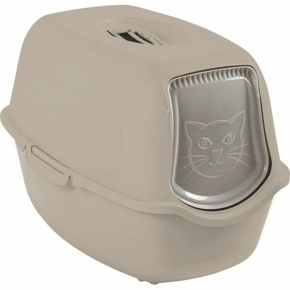 My Pet BAILEY Cat Litter Box Rotho Beige polypropylene
