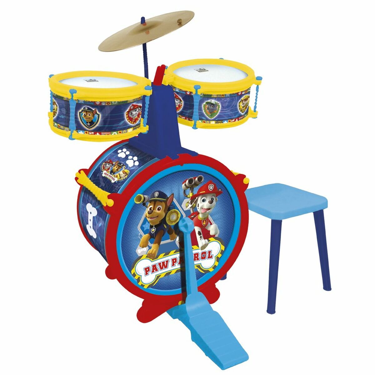Drums The Paw Patrol Plastic 55 x 36 x 38 cm-0
