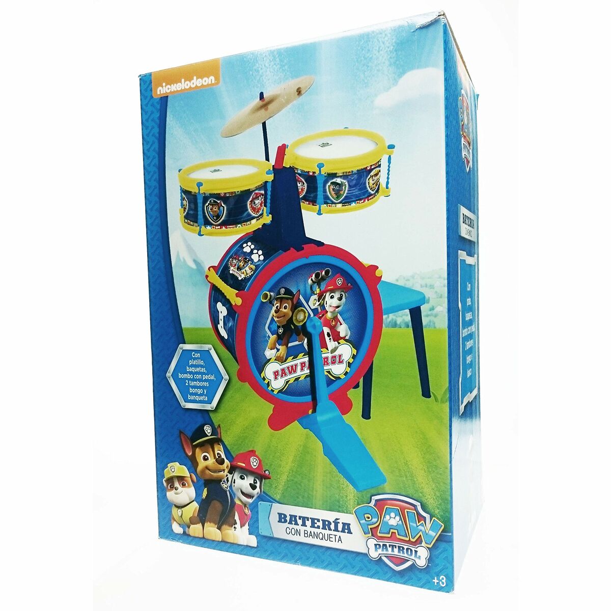 Drums The Paw Patrol Plastic 55 x 36 x 38 cm-1