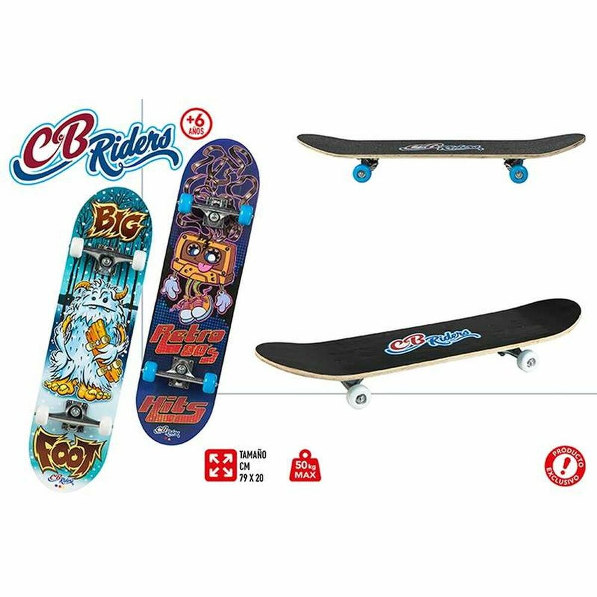 Skateboard Color baby