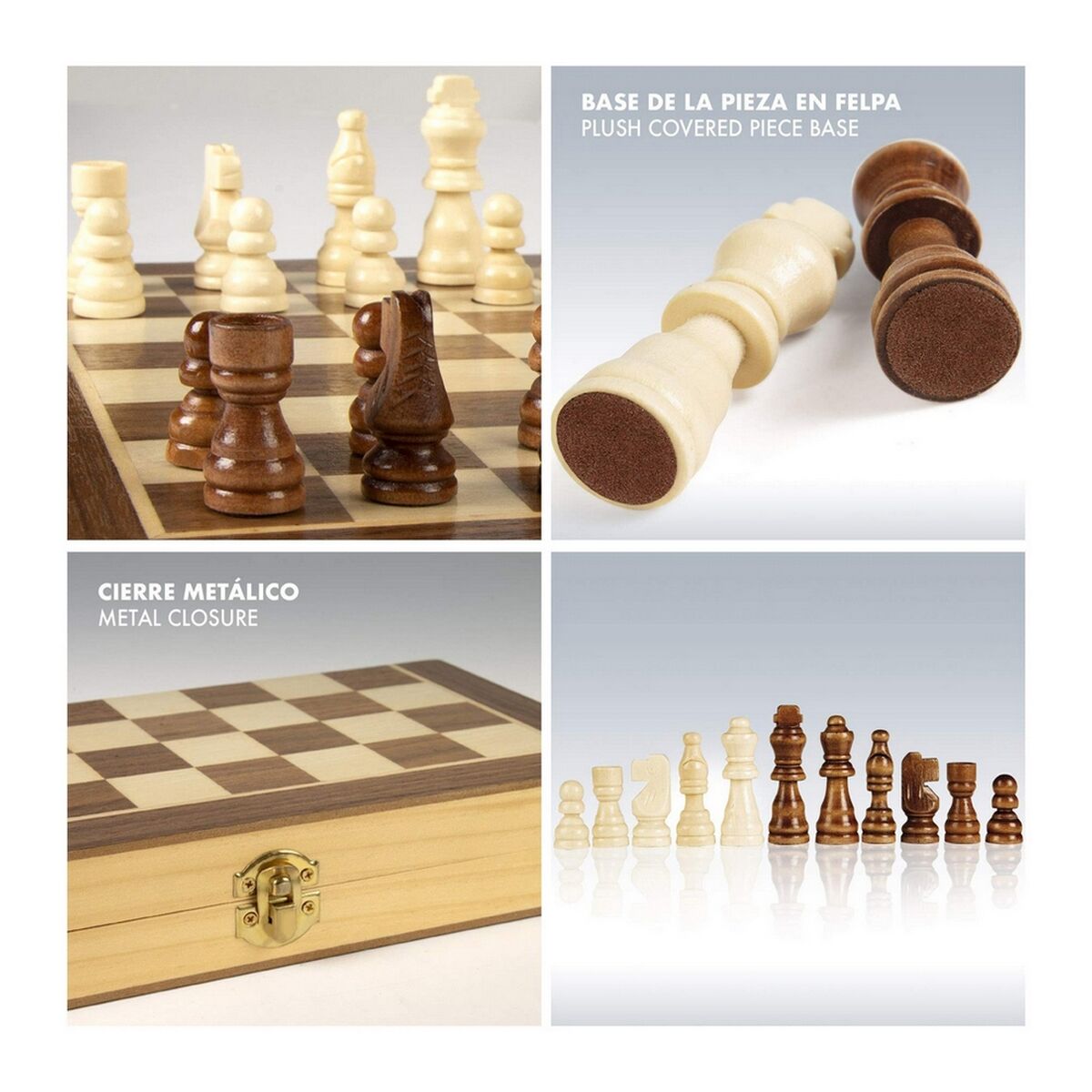 Schach Colorbaby 33 Stücke (30 x 30 cm)