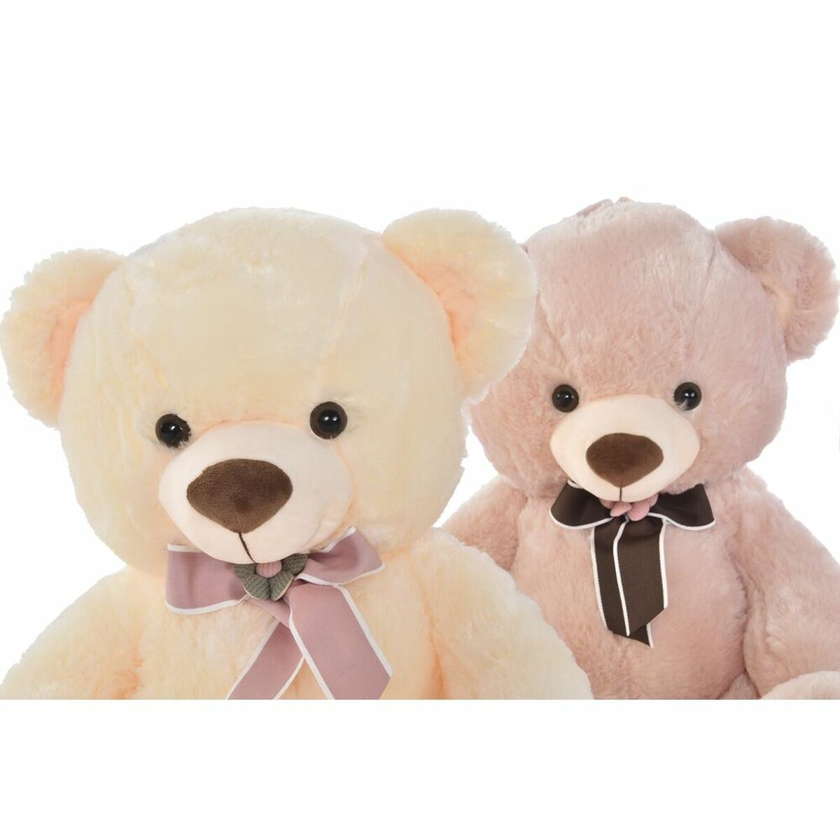 Teddy Bear DKD Home Decor Lasso Beige Brown Children's Bear