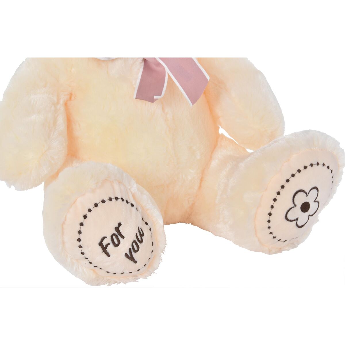 Teddy Bear DKD Home Decor Lasso Beige Brown Children's Bear