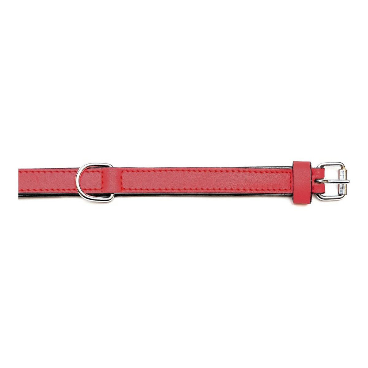 Gloria Padded Red Dog collar