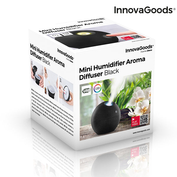 Mini Humidifier Scent Diffuser Black