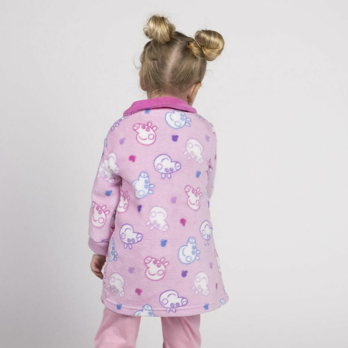 Children's Dressing Gown Peppa Pig Pink-1