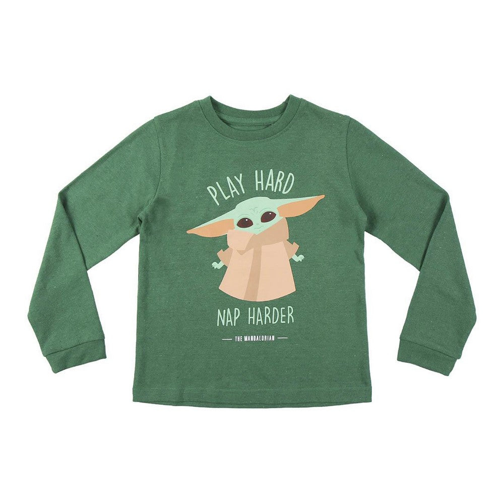 Children's Pyjama The Mandalorian Dark green