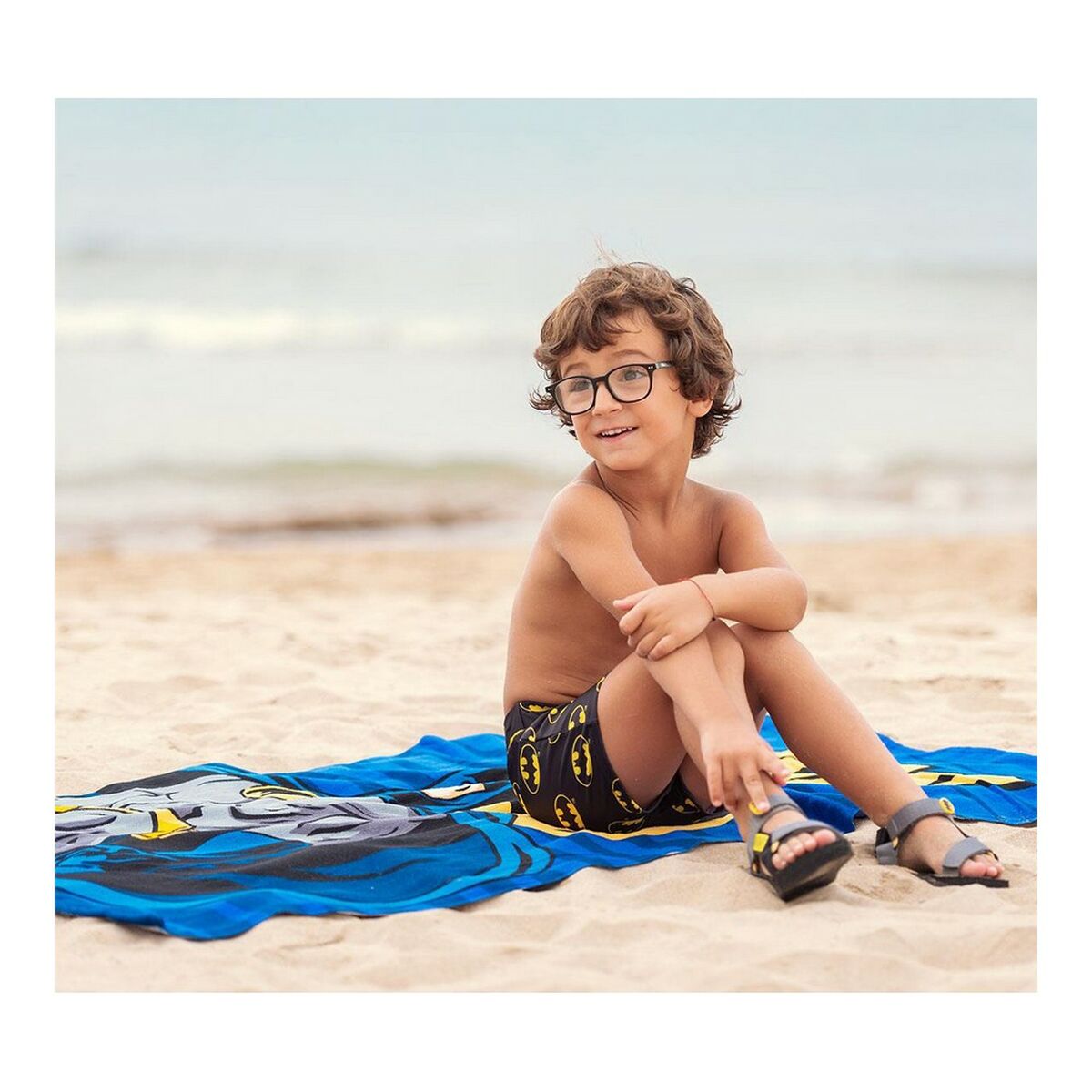 Children's sandals Batman Black-5