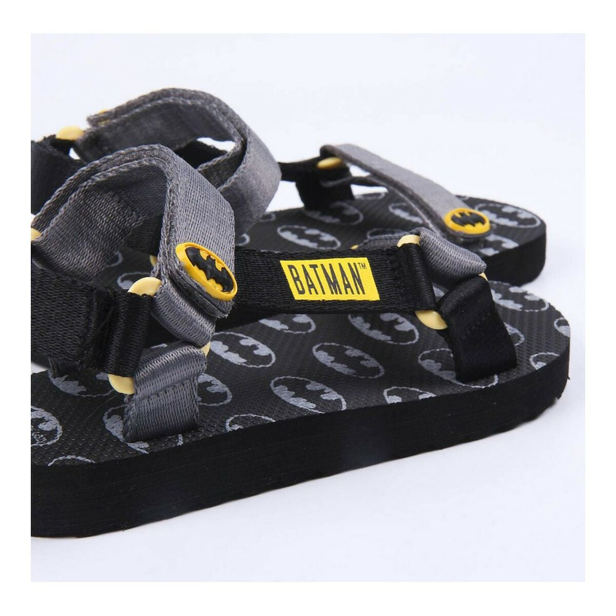 Children's sandals Batman Black-3