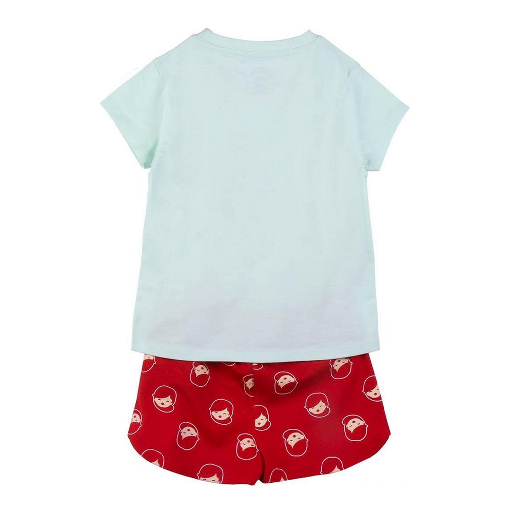Summer Pyjama Princesses Disney Red Green Light Green