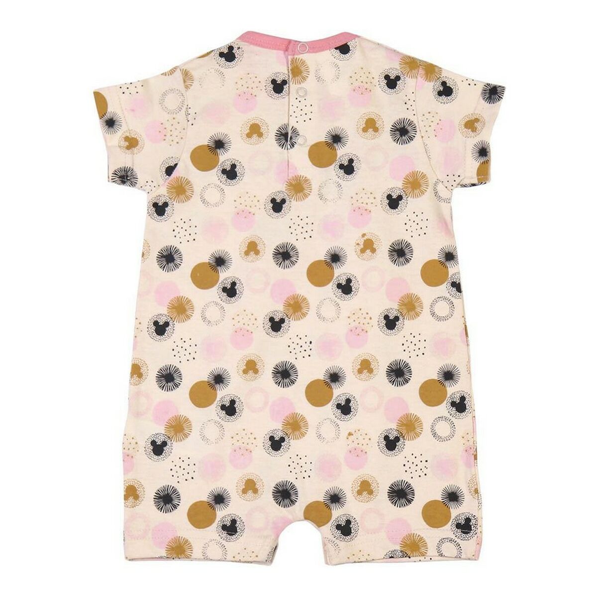 Baby's Short-sleeved Romper Suit Minnie Mouse Pink