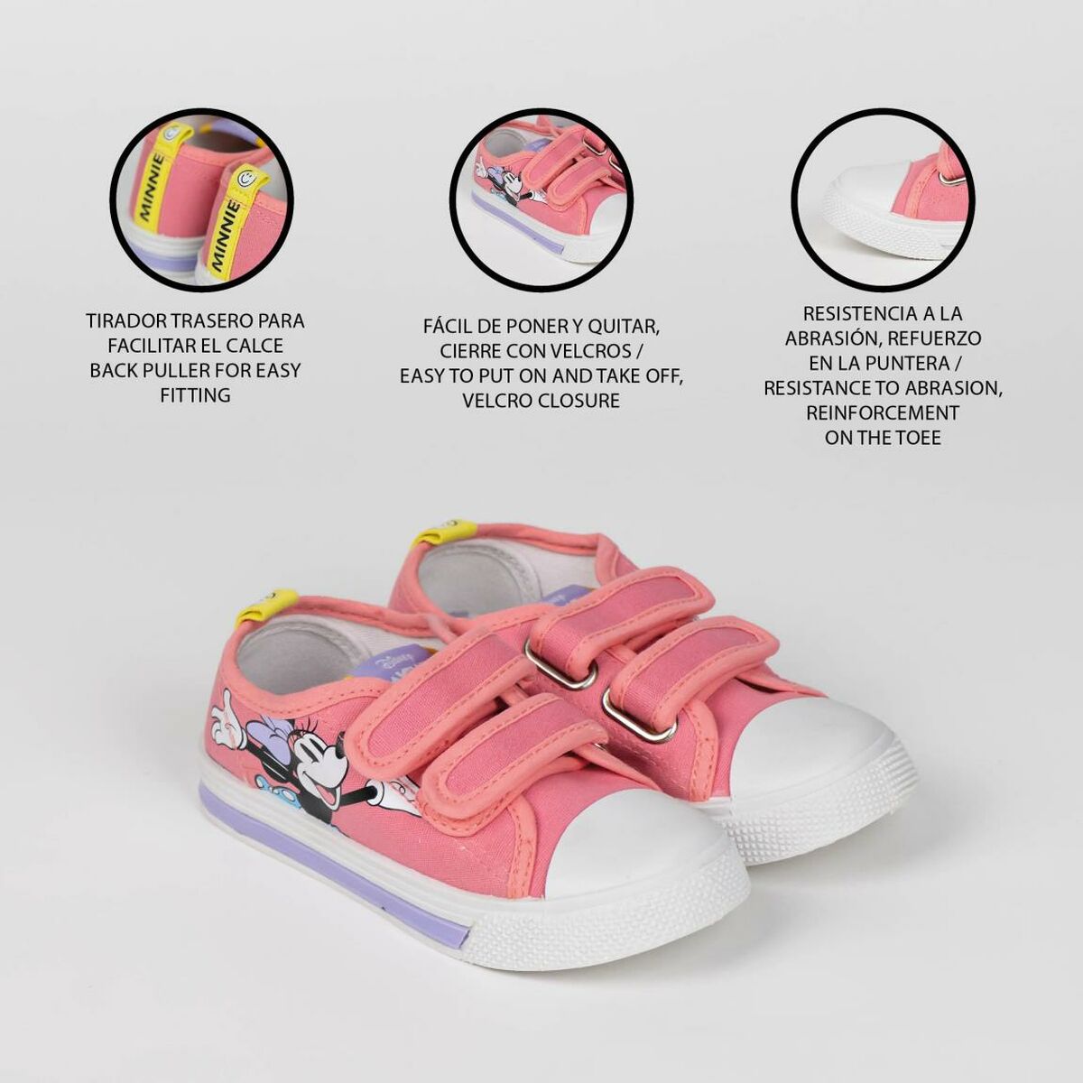 Children’s Casual Trainers Minnie Mouse Pink-6