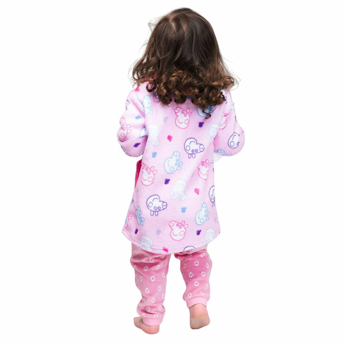 Children's Dressing Gown Peppa Pig Pink-4