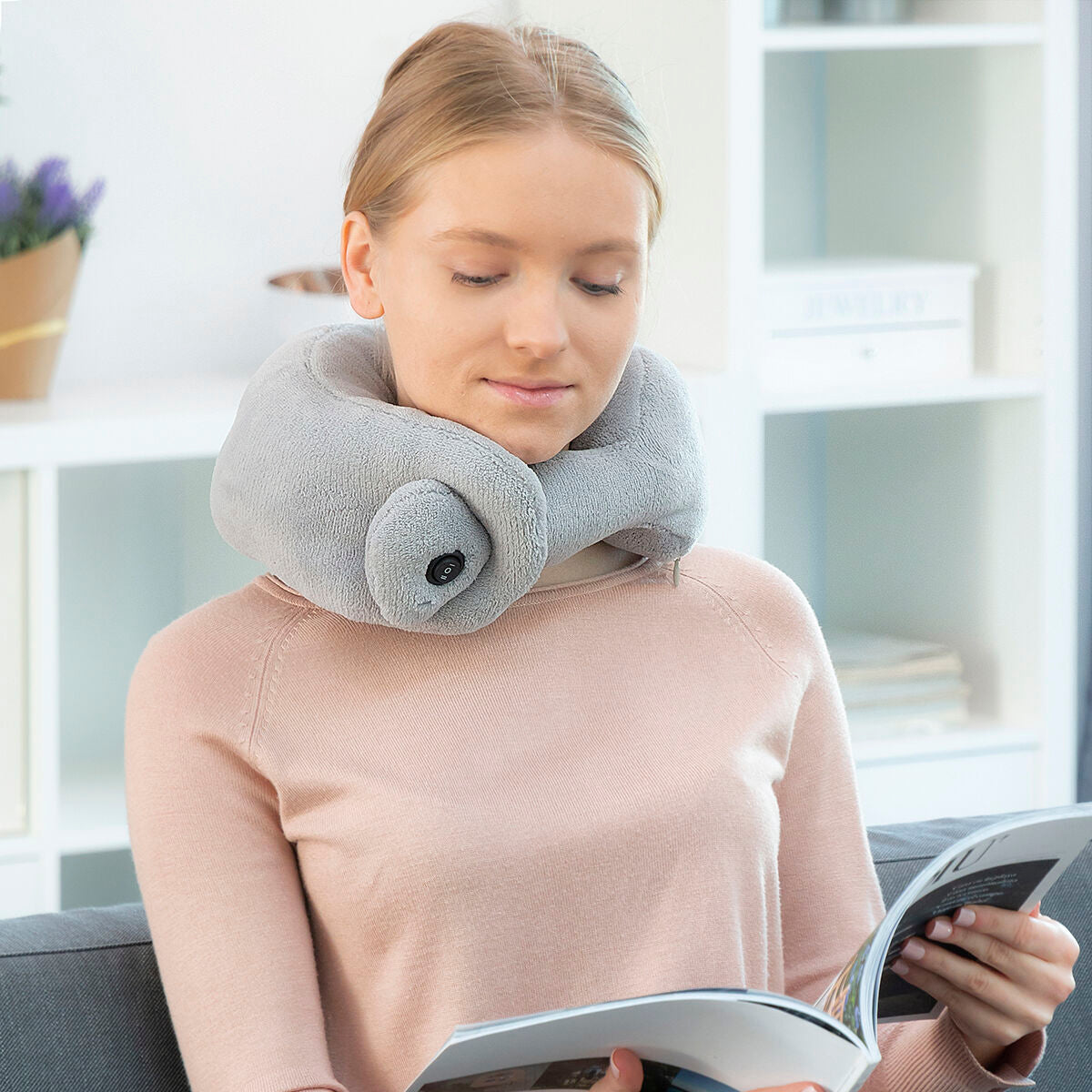 Neck Massage Cushion Newor InnovaGoods-7