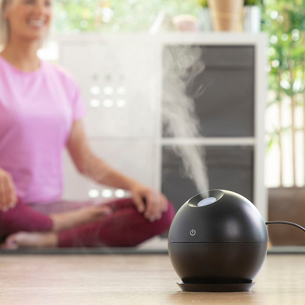 Mini Humidifier Scent Diffuser Black