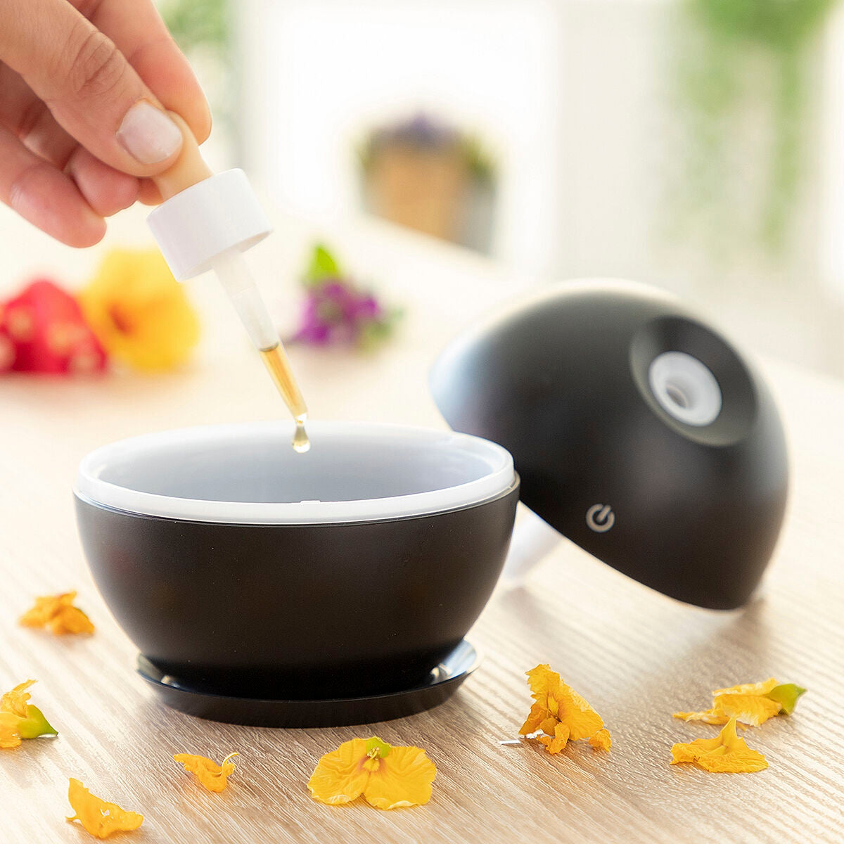 Mini Humidifier Scent Diffuser Black