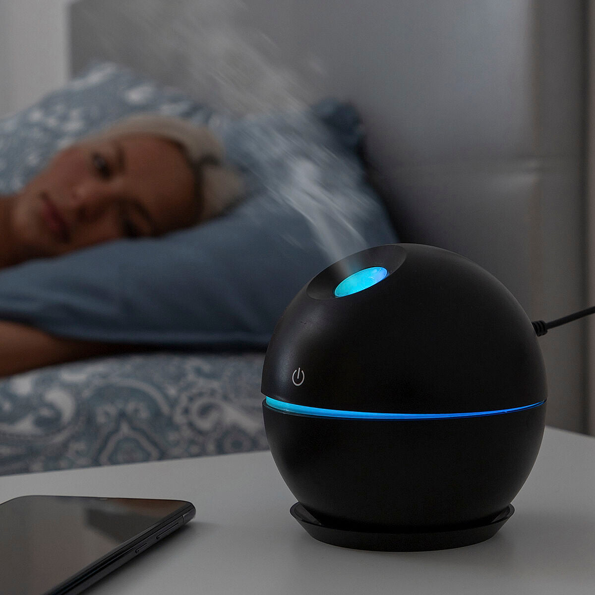Mini Humidifier Scent Diffuser Black