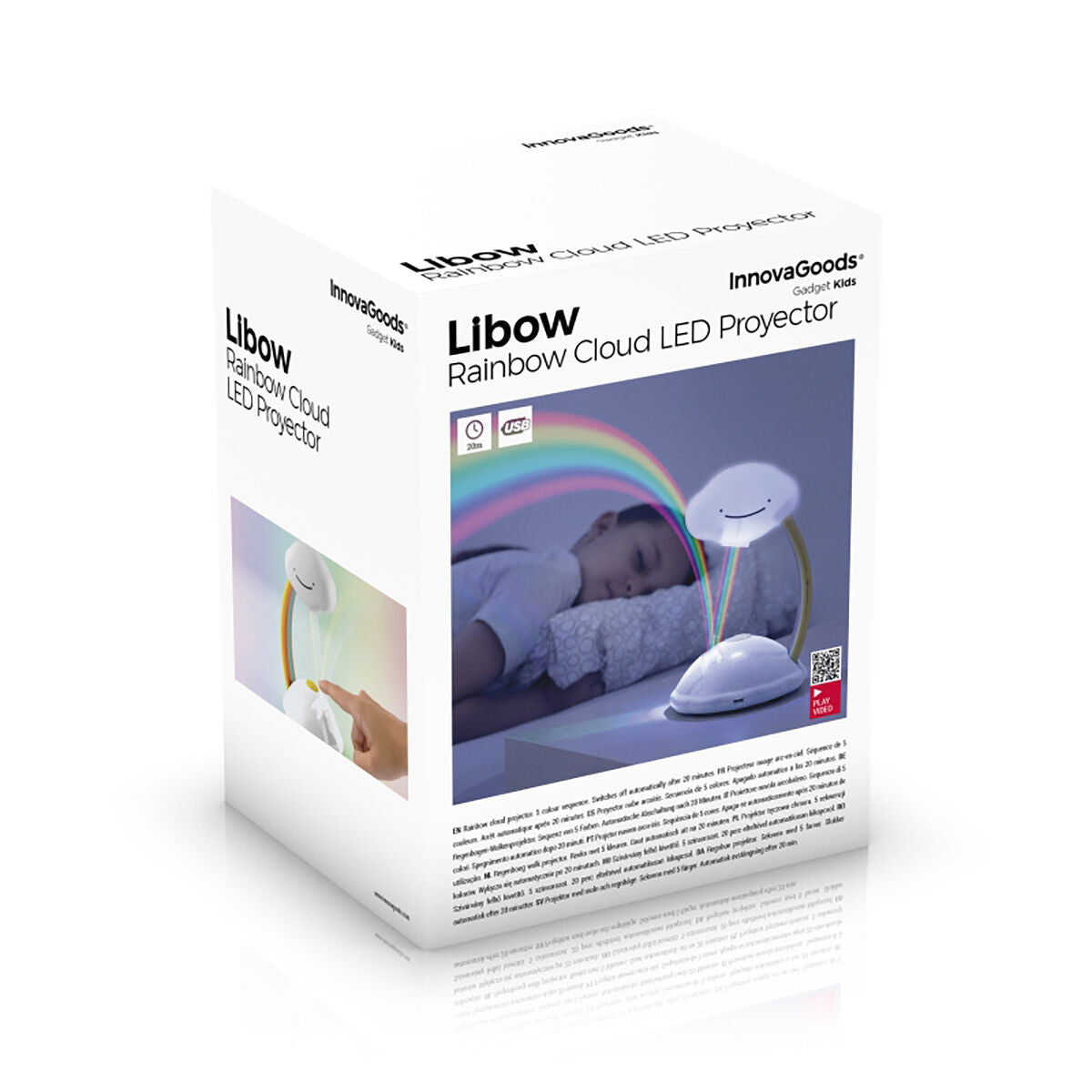 LED Rainbow Projector Libow