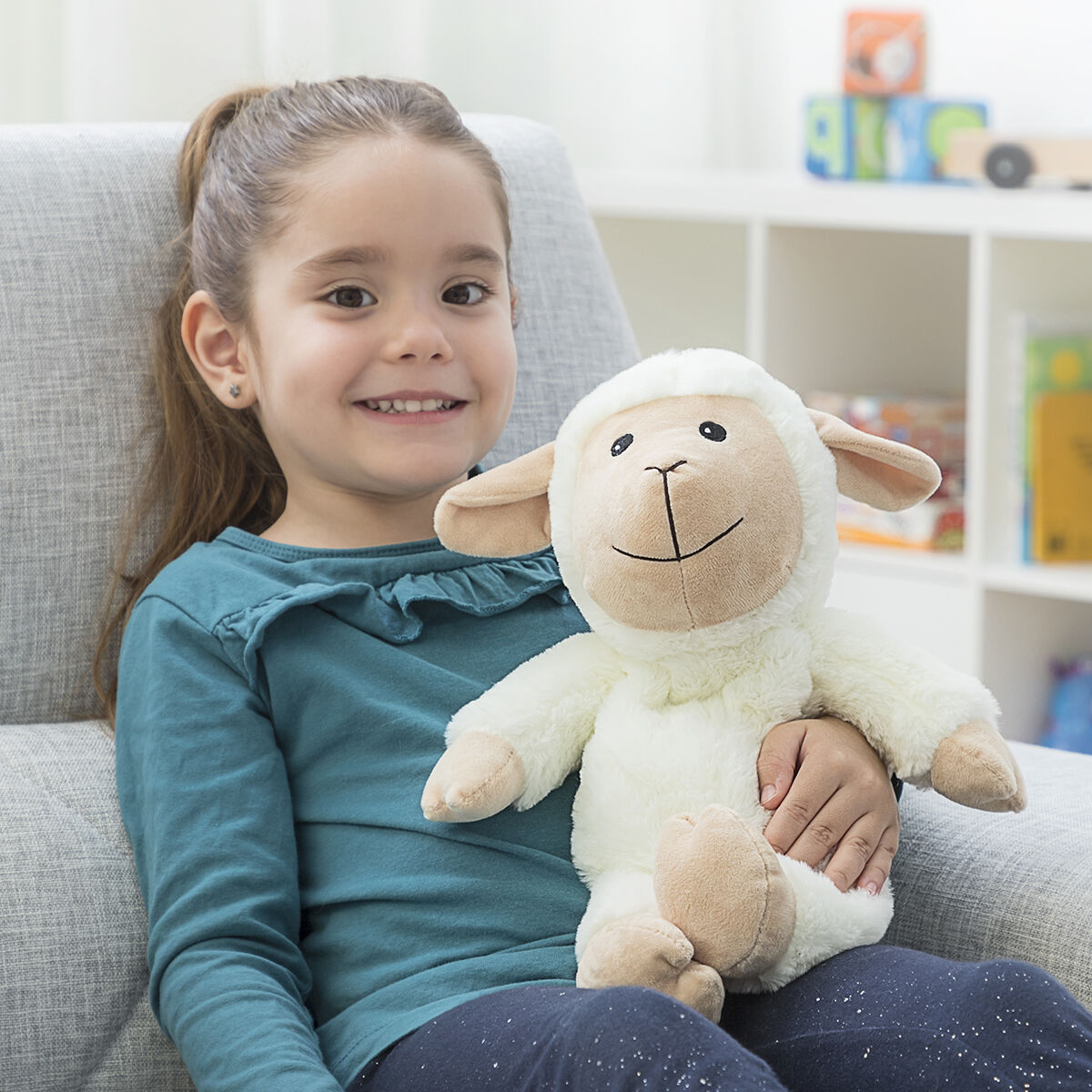 Sheep Soft Toy with Warming and Cooling Effect Wooly