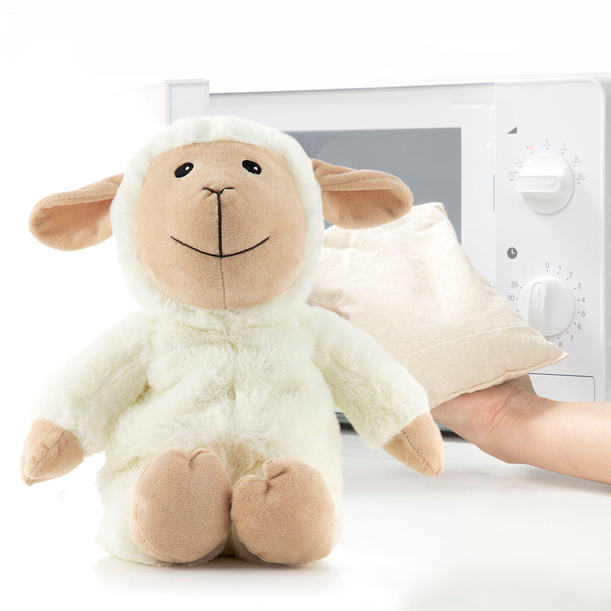 Sheep Soft Toy with Warming and Cooling Effect Wooly