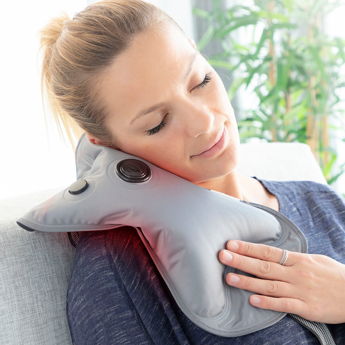 Refillable Adjustable hot water bottle Hutter Grey