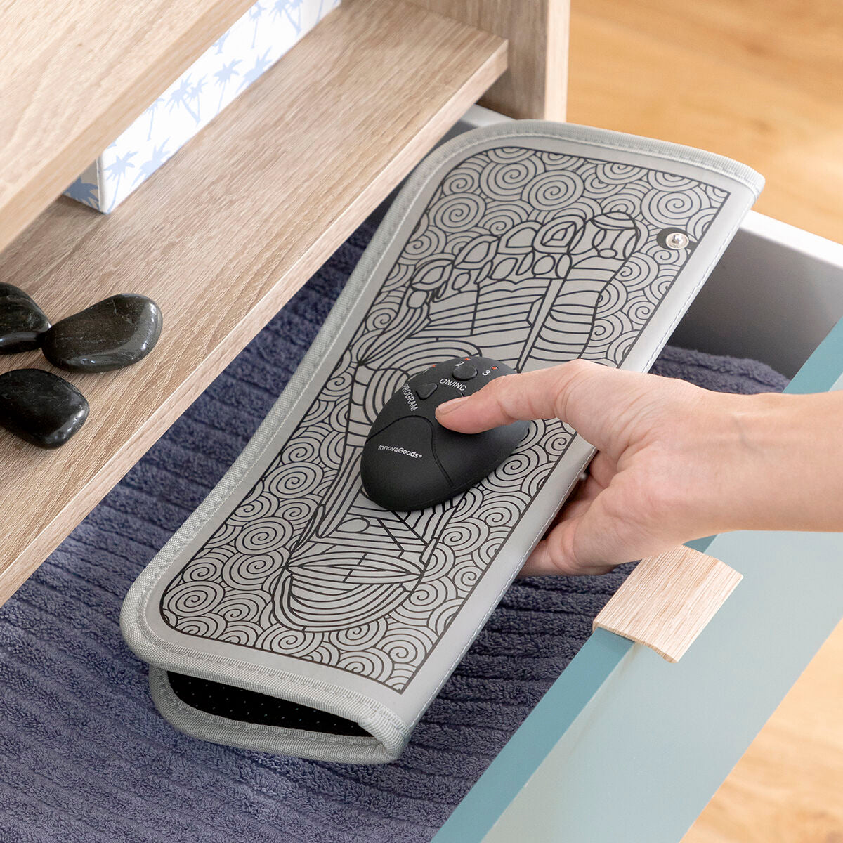 Electro-stimulating Foot and Leg Massager Foosage