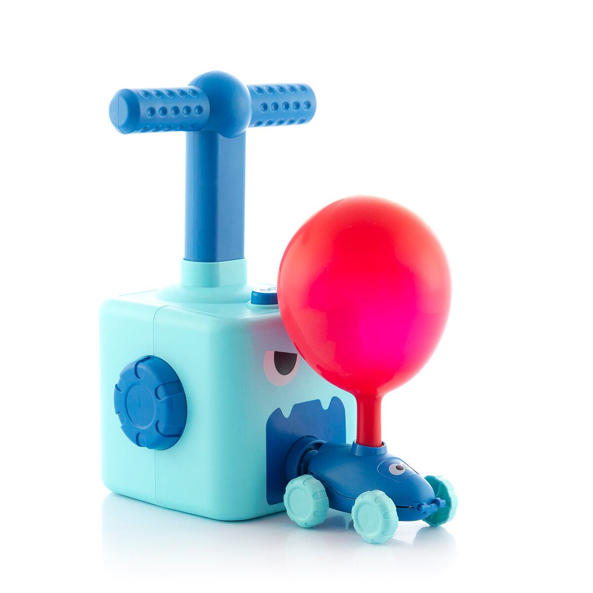 2-in-1 Car and Balloon Launcher Toy Coyloon
