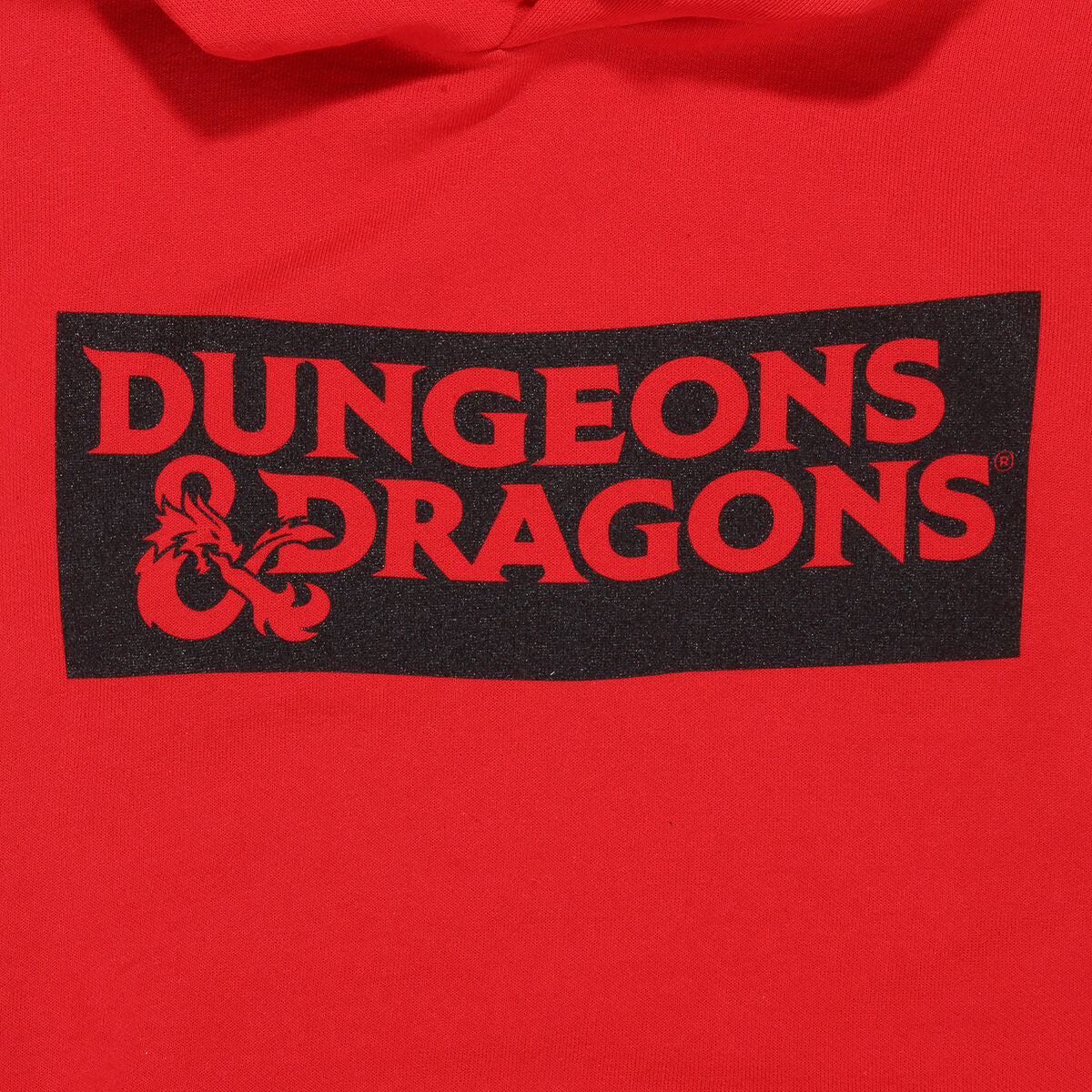 Unisex Hoodie Dungeons & Dragons Logo Red