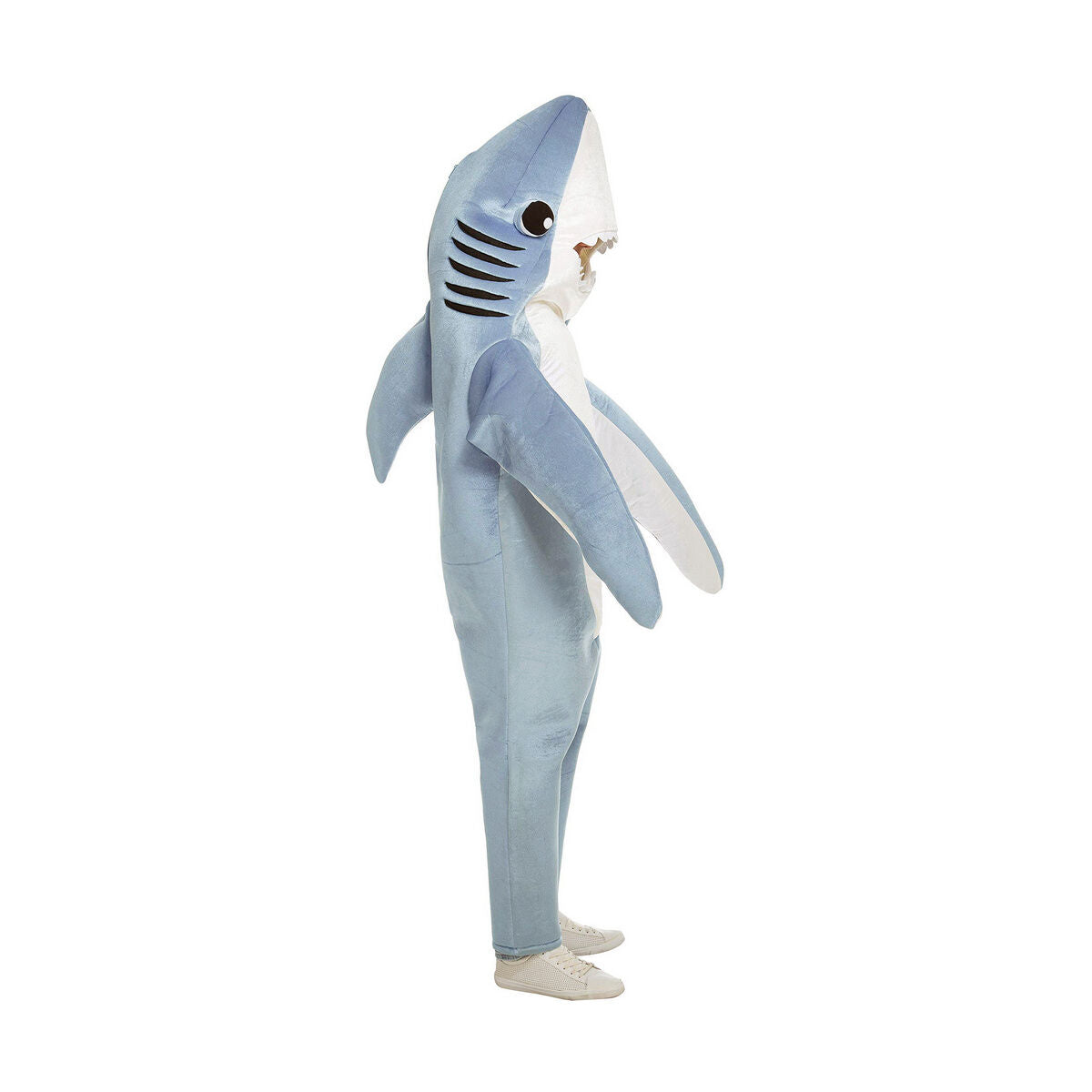Costume for Adults My Other Me Blue White Shark M/L