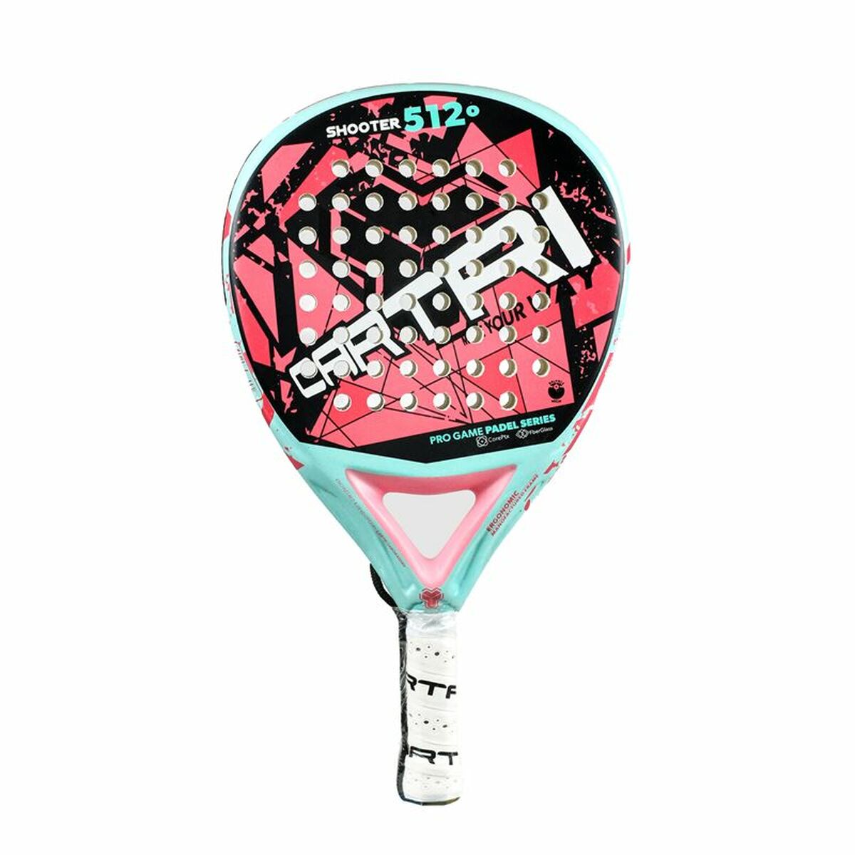 Raquette de Padel Cartri Shooter 512º Multicouleur Saumon