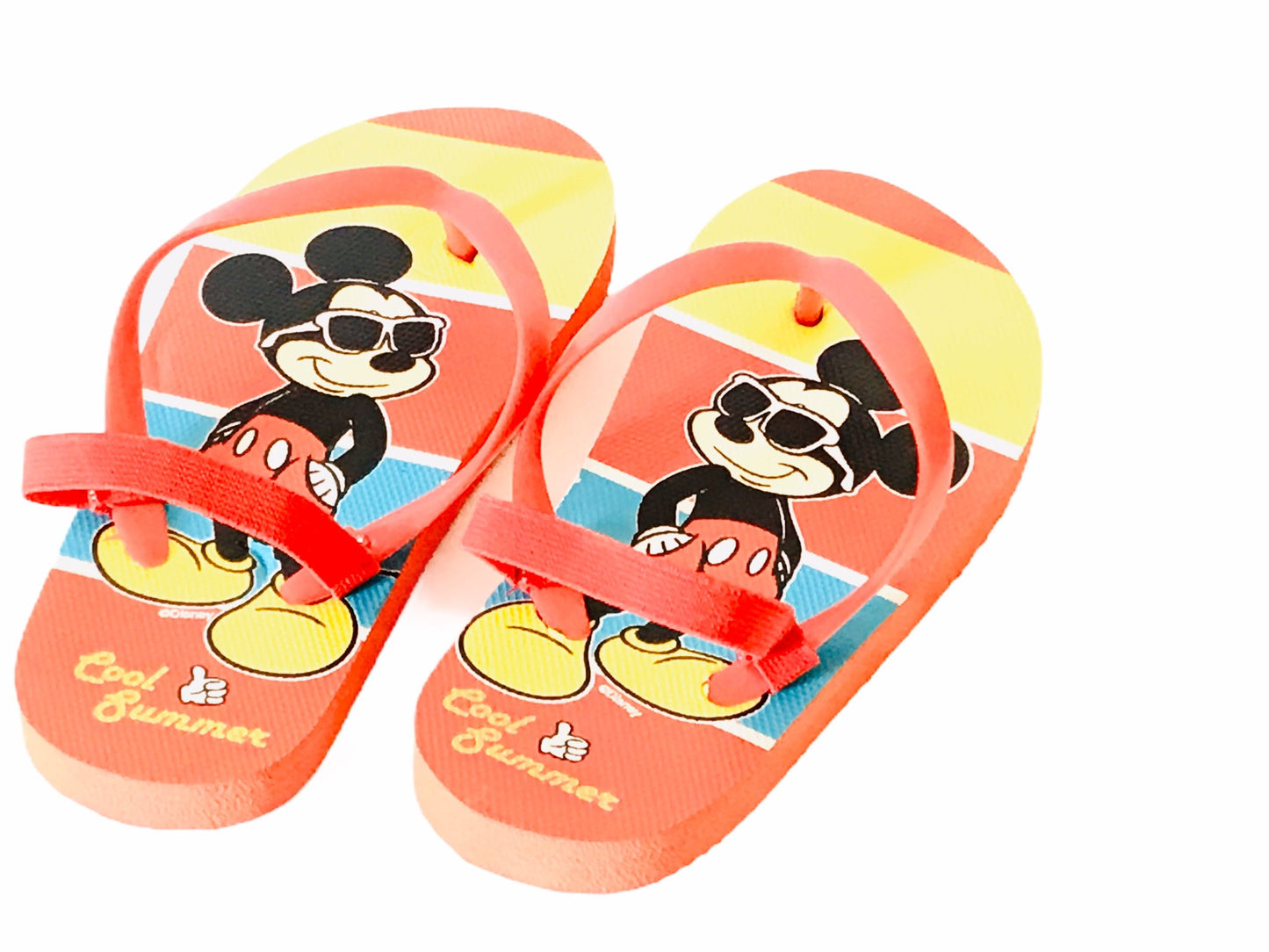 Mickey Mouse Flip Flops Sandals Shoes - Glo Selections Kids Shoes