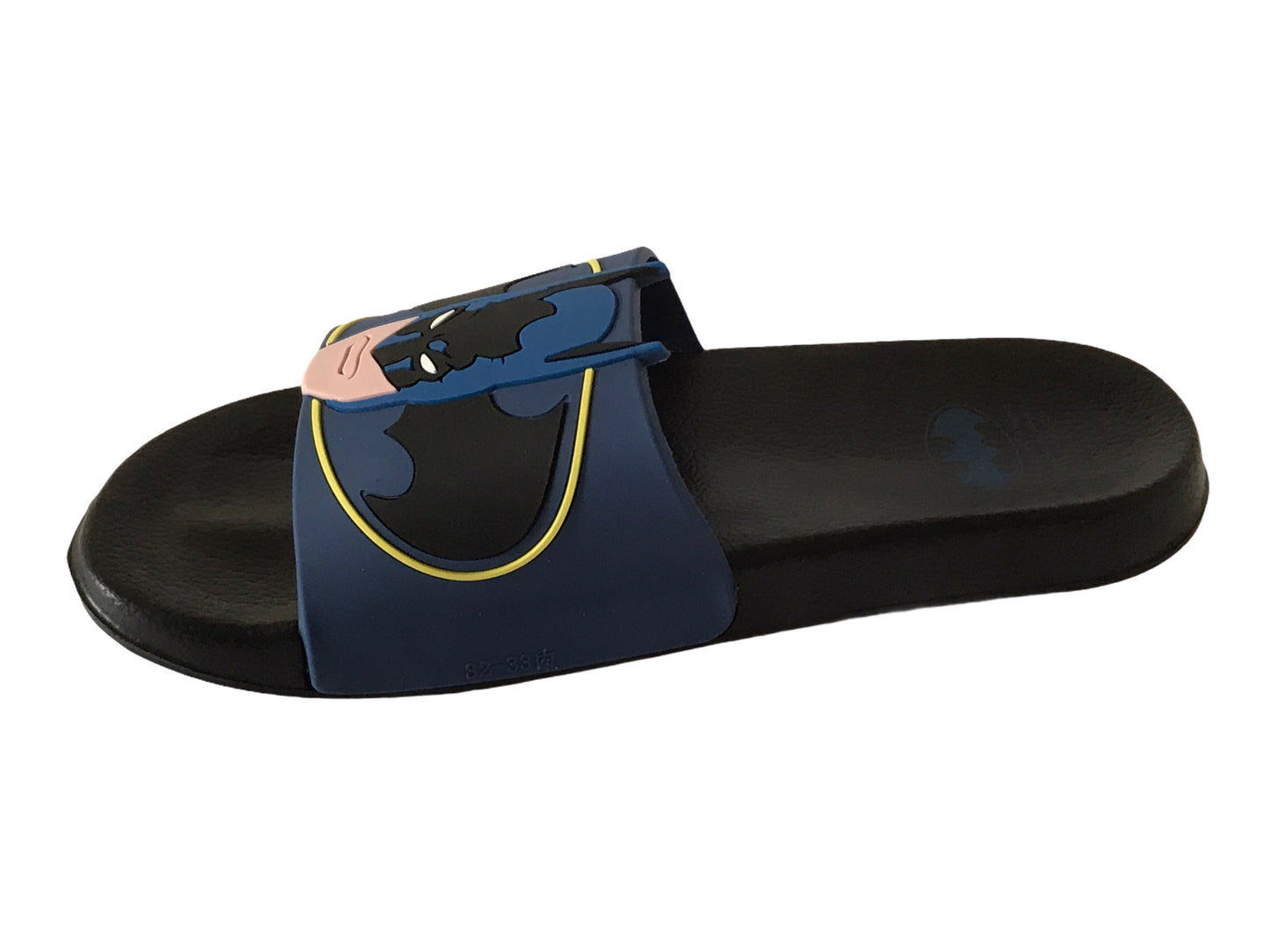 Boys' Batman Kids Flip Flop Beach Sandals Blue & Black