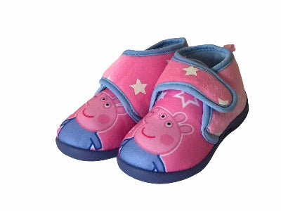 Girls' Peppa Pig Character Toddler & little Kids House Slippers (Glows in the dark) - Glo Selections Kids Shoes