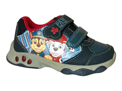 Boys Light up Nickelodeon Paw Patrol Sneakers Trainers - Glows with each steps