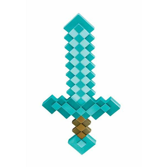 Spielzeugschwert Minecraft Diamant Blau