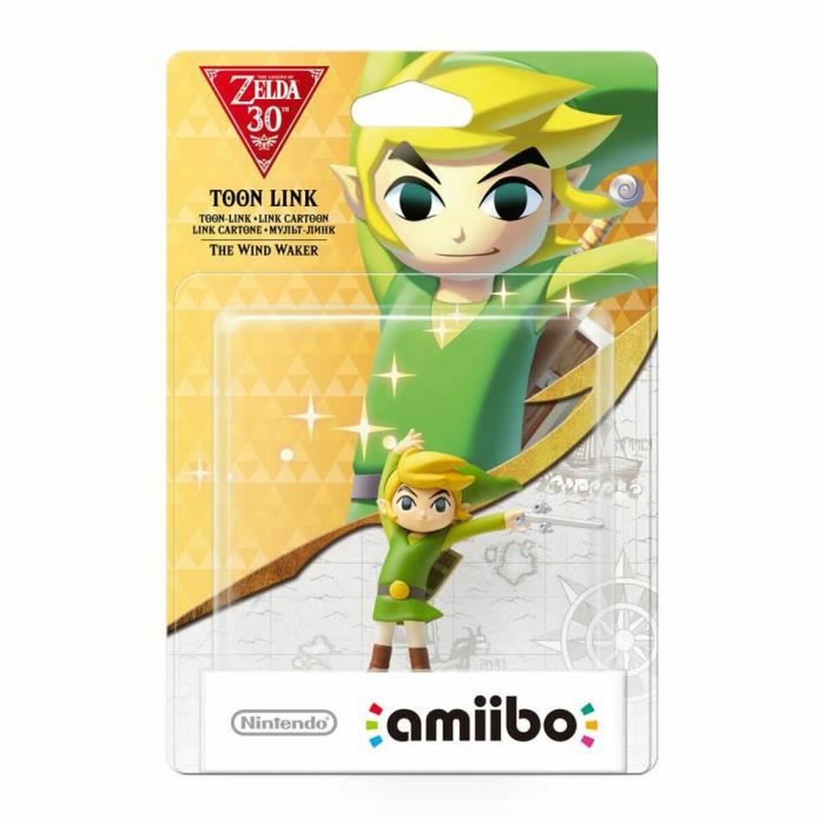 Figure à Collectionner Amiibo The Legend of Zelda: The Wind Waker - Toon Link