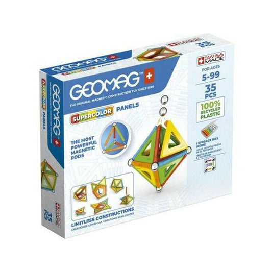 Konstruktionsspiel Geomag Supercolor Panels Plattenspeicher (35 pcs)