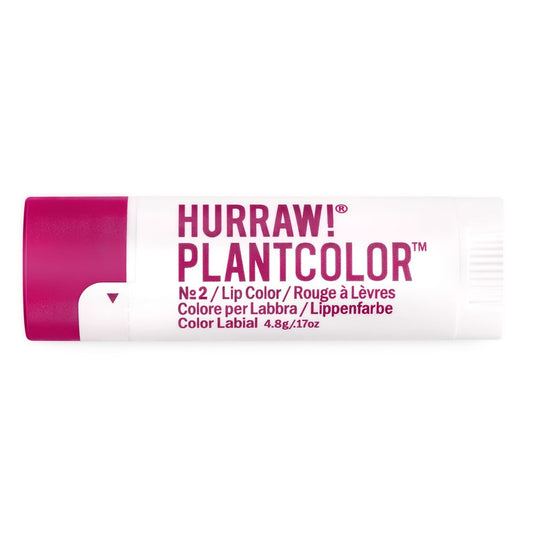 Farbiger Lippenbalsam Hurraw! PlantColor Nº 2 4,8 g Stick