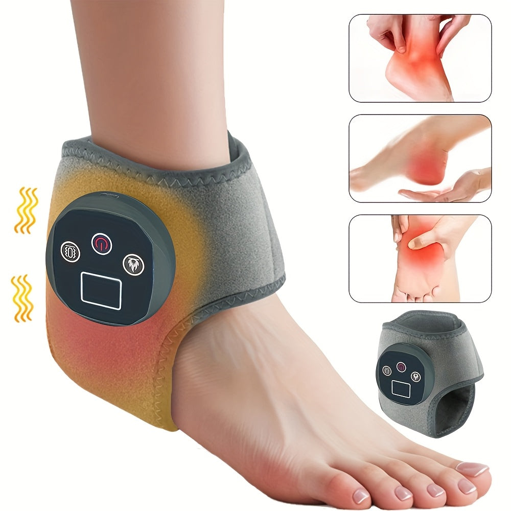 NNETM Ankle Heating Massager with Vibration & Heat Therapy