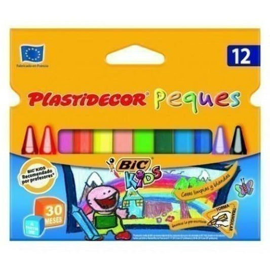 Crayons gras de couleur Plastidecor 8757742
