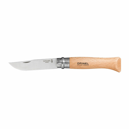 Couteau Opinel Nº9 9 cm Acier inoxydable Bois de hêtre